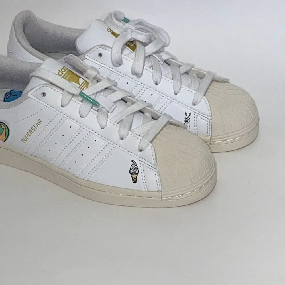 adidas women white